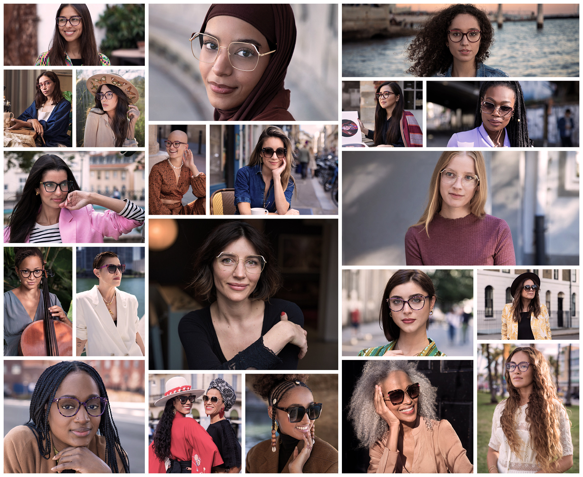 Donne famose con occhiali da vista shop