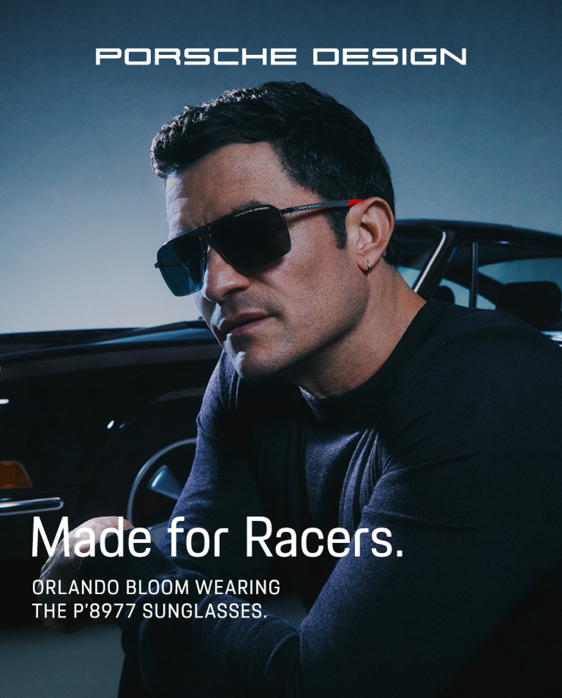 Hollywood Meets the Art of Design and Engineering: Orlando Bloom Presents Porsche Design Eyewear